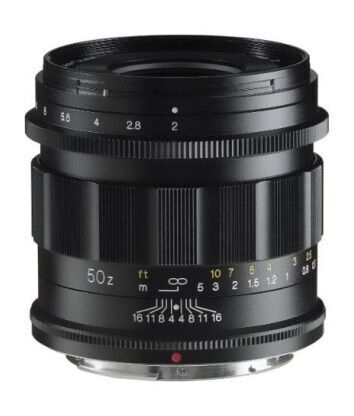Voigtländer Apo-Lanthar II 50mm F2.0 Nikon Z Mount Lens