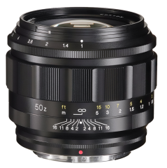 Voigtländer Nokton 50mm F1.0 Aspherical Nikon Z Mount Lens