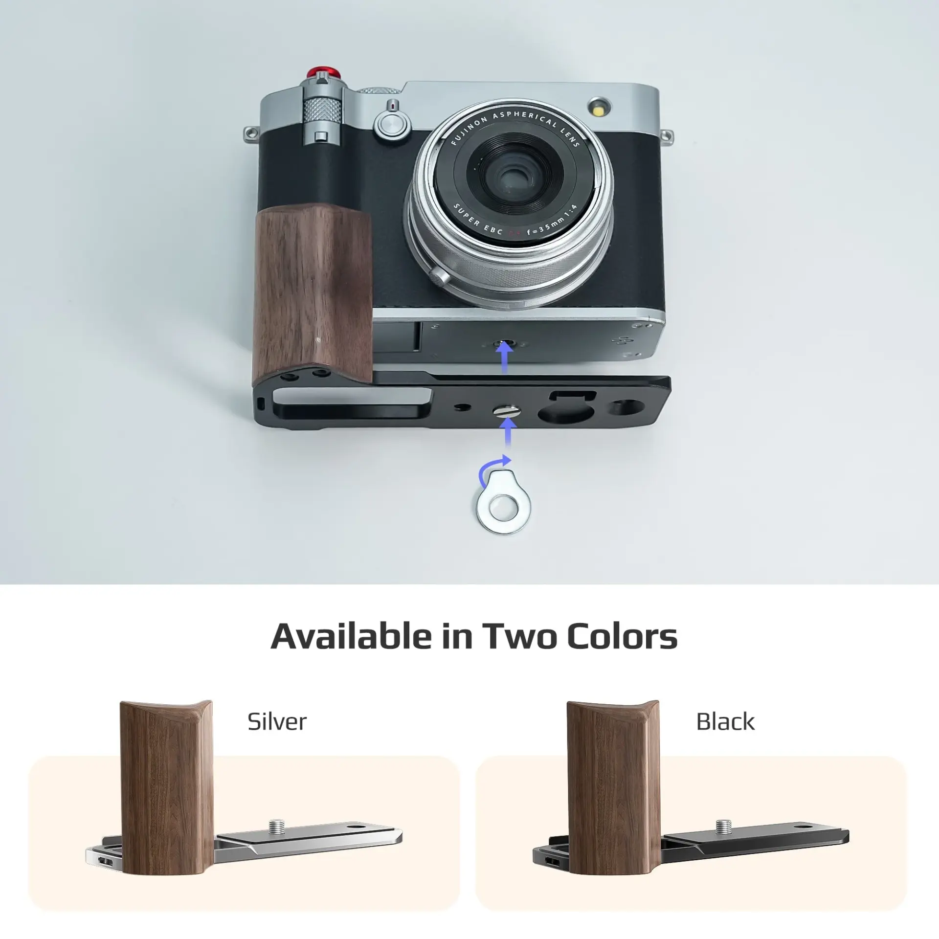Freewell Freewell Fuji GFX100RF L Bracket Premium Grip L Braket Görsel 2