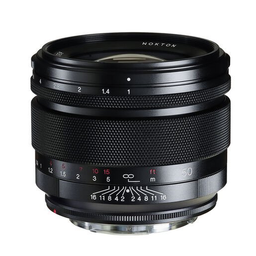 Voigtländer Nokton 50mm F1.0 Aspherical Canon RF Mount Lens