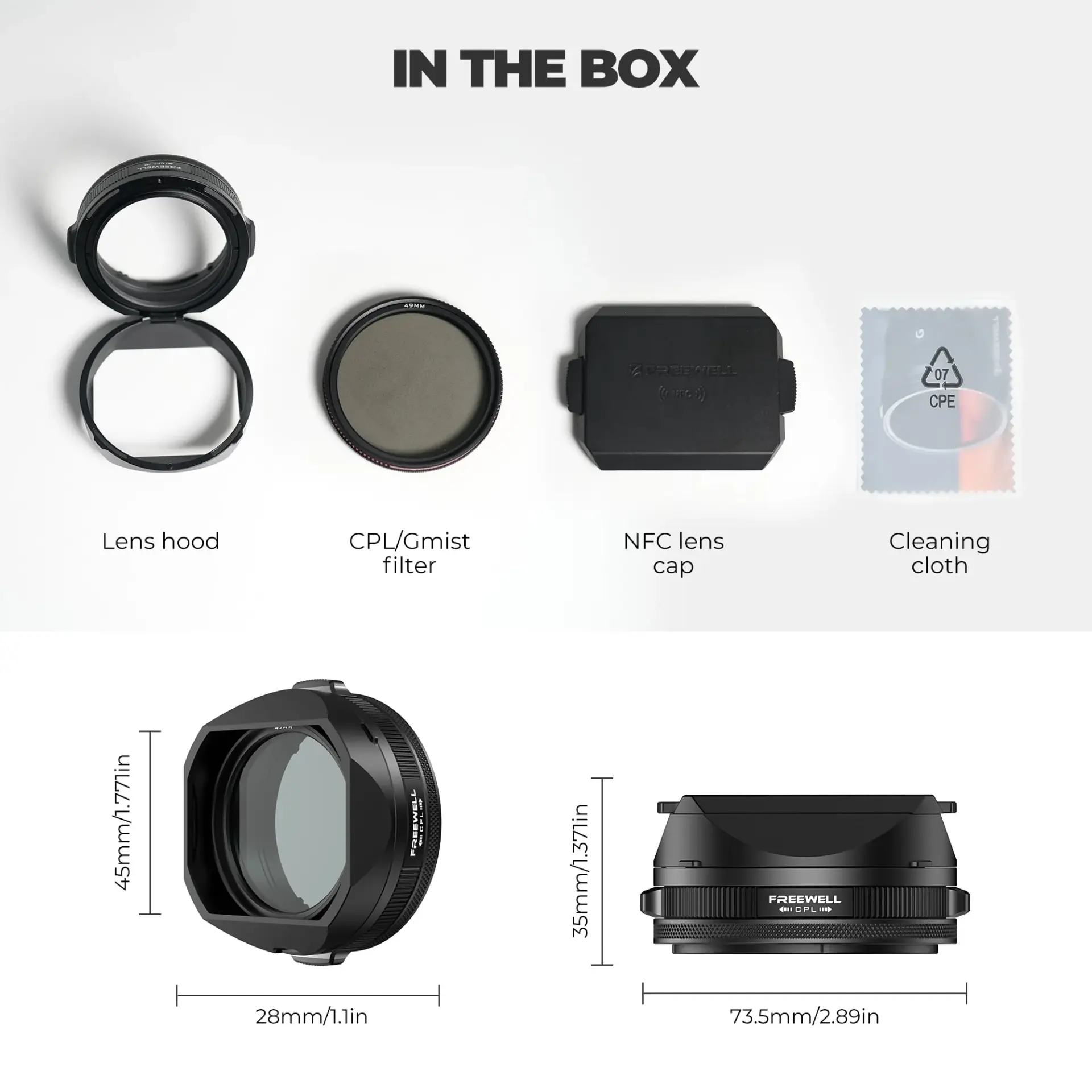 Freewell Freewell Sony RX1R III The Real Lens Hood Görsel 5